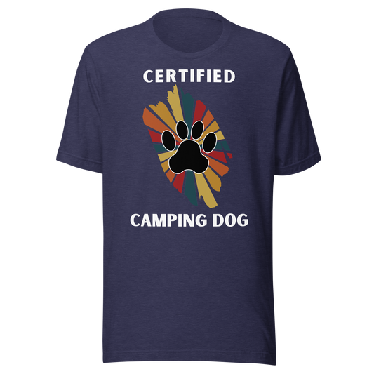 Certified Camping Dog Unisex T-Shirt